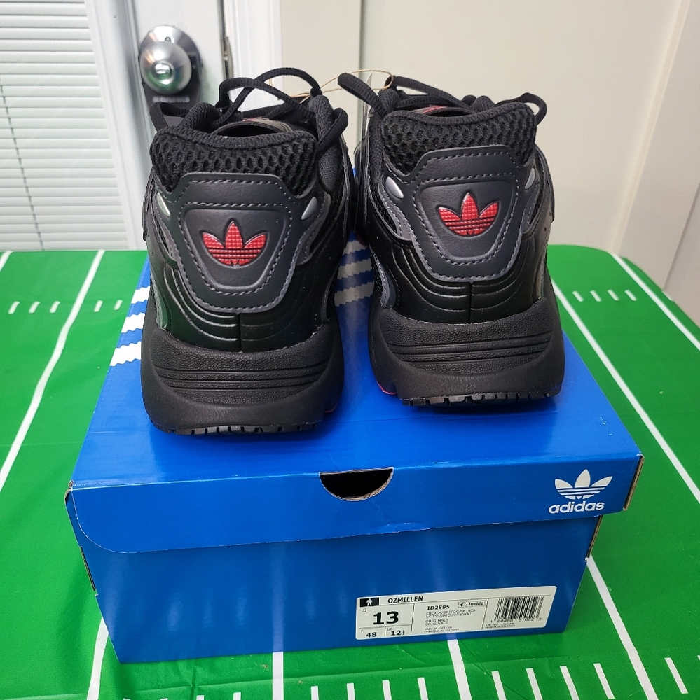 Brand New Adidas Black and Red Sneakers Never Worn. - Picture 6 of 7